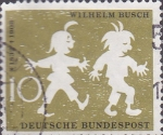 Stamps Germany -  wilhelm busch