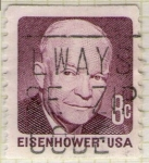 Sellos de America - Estados Unidos -  204 Eisenhower