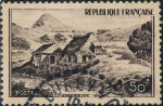 Stamps France -  TURISMO 1949. MONTE GERBIER DE JONC. Y&T Nº 843