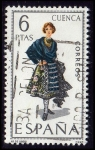 Stamps Spain -  1968 Trajes Típicos. Cuenca - Edifil:1842