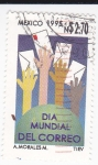 Stamps Mexico -  Día Mundial del Correo