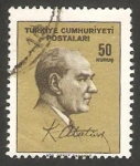 Stamps Turkey -  1753 - Kemal Ataturk
