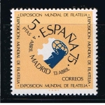 Stamps Spain -  Edifil  2175  Exposición Mundial de Filatelia España´75  y Año Internacional de la Filatelia Juvenil