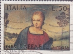 Sellos de Europa - Italia -  raphael