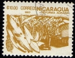 Sellos del Mundo : America : Nicaragua : Reforma Agraria : Bananas