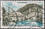 Sellos de Europa - Francia -  TURISMO 1958. LOURDES. Y&T Nº 1150