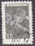 Stamps Russia -  minero