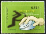 Stamps Spain -  4640-  Valores cívicos. Protejamos a la persona con discapacidad.