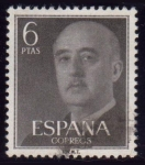 Sellos de Europa - Espa�a -  1955-56 General Franco - Edifil:1161