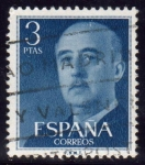Stamps Spain -  1955-56 General Franco - Edifil:1159