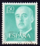 Sellos de Europa - Espa�a -  1955-56 General Franco - Edifil:1155