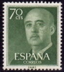 Sellos del Mundo : Europa : Espa�a : 1955-56 General Franco - Edifil:1151