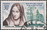 Sellos de Europa - Francia -  CENT. DE LA MUERTE DE MARCELINE DESBORDES-VALMORE. Y&T Nº 1214