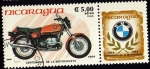 Sellos de America - Nicaragua -  Centenario de la Motocicleta.1885 - 1985