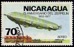 Sellos de America - Nicaragua -  75 Aniversario del Zeppelin 1902 - 1977