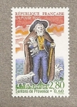 Stamps France -  Santons de Provence