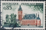 Sellos de Europa - Francia -  TURISMO 1961-62. CALAIS. Y&T Nº 1316