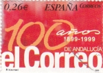 Sellos de Europa - Espaa -  100 Años 1899-1999 de EL CORREO  de Andalucía     (M)