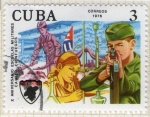 Stamps Cuba -  88 X Aniversario Escuelas Militares