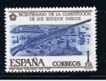 Sellos de Europa - Espa�a -  Edifil  2322  Bicentenario de la Independencia de los Estados Unidos.  