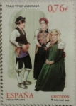 Stamps Spain -  traje tipico ansotano.fiestas populares 2003