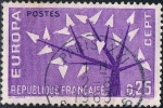 Sellos de Europa - Francia -  EUROPA 1962. Y&T Nº 1358