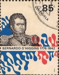 Stamps Venezuela -  Bernardo O'higgins (1776-1842).