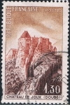 Stamps France -  TURISMO 1965. CASTILLO DE JOUBS (DOUBS). Y&T Nº 1441