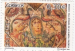 Stamps Spain -  Mosáico Villa Romana de la Olmeda-Palencia     (M)