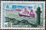 Sellos de Europa - Francia -  TURISMO 1966-67. BOULOGNE SUR MER. Y&T Nº 1503