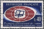 Sellos de Europa - Francia -  3ER CONGRESO INTERNACIONAL DE LA UNIÓN EUROPEA DE RADIODIFUSIÓN. Y&T Nº 1515