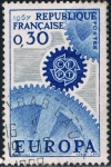 Sellos de Europa - Francia -  EUROPA 1967. Y&T Nº 1521