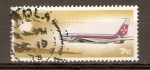 Stamps Malta -    LÌNEA  AÈREA  DE  MALTA  BOEING  720B