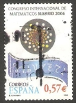 Stamps Spain -  4239 - Congreso internacional de Matemáticos, en Madrid