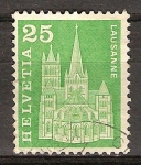 Sellos de Europa - Suiza -  Catedral de Lausana.