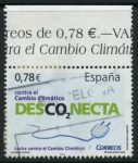 Sellos de Europa - Espa�a -  ESPAÑA 2009_4474 CONTRA EL CAMBIO CLIMATICO DESCONECTA