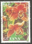 Stamps Guyana -  Flor