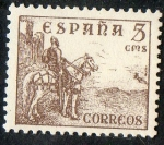 Stamps Spain -  816b- Cifras. Cid.