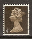 Stamps United Kingdom -  La Reina Isabel II.