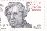 Stamps Spain -  María Lejárraga- escritora         (N)