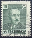 Stamps Poland -  Boleslaw Bierut (1892-1956)