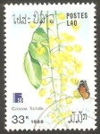 Stamps Laos -   Flor 