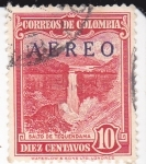 Stamps Colombia -  Salto de Tequendama