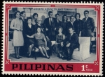 Sellos de Asia - Filipinas -  Joseph Kennedy and Family