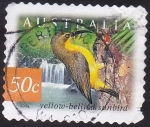 Stamps Australia -  pajaro