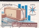 Stamps Spain -  44º Congreso del Instituto internacional de Estadísticas     (Ñ)