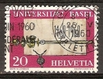 Stamps Switzerland -  500a anniv de la Universidad de Basilea.