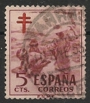 Stamps Spain -  Pro Tuberculosos. Ed 1103