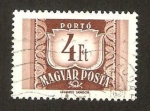 Stamps Hungary -  234 - Cifra