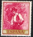 Stamps Spain -  1860- Mariano Fortuny Marsal.